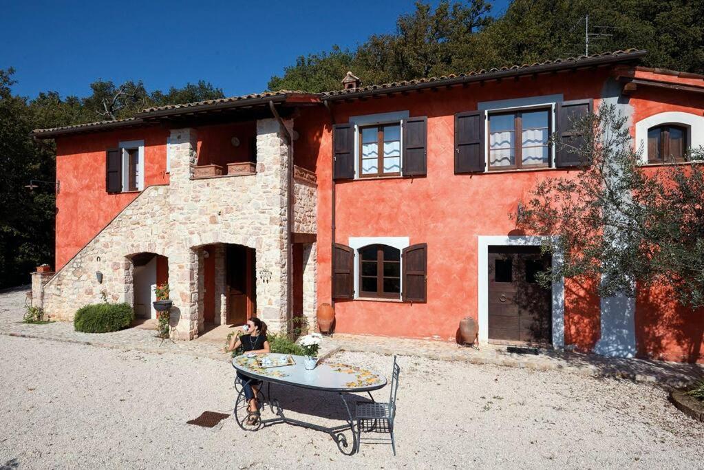 Casale Rosso Villa Castel San Felice Exterior foto