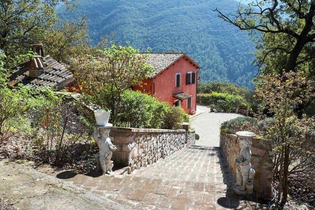 Casale Rosso Villa Castel San Felice Exterior foto